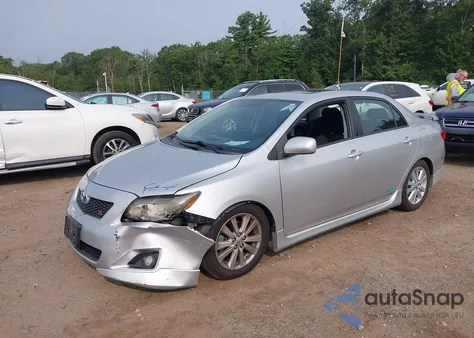 2010 Toyota Corolla S from USA, damaged, VIN 2T1BU4EE6AC268700